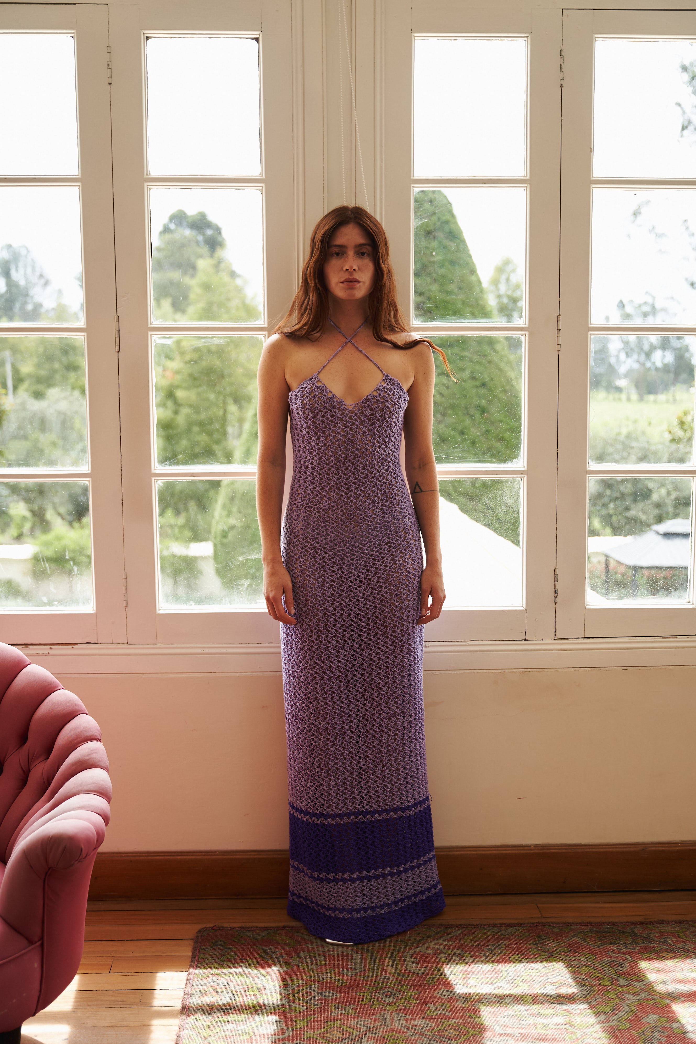 Lilac Sunset Dress