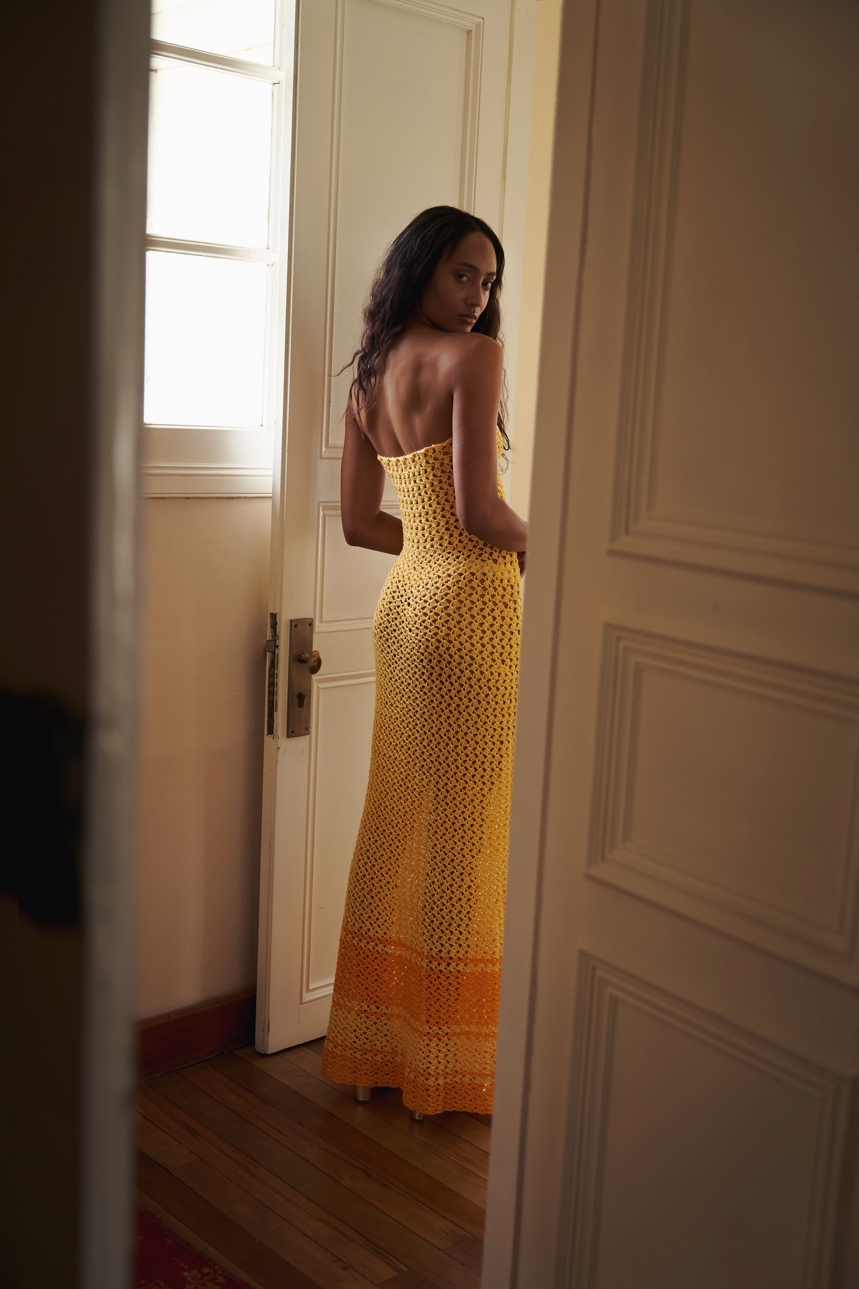 Yellow Sunset Dress