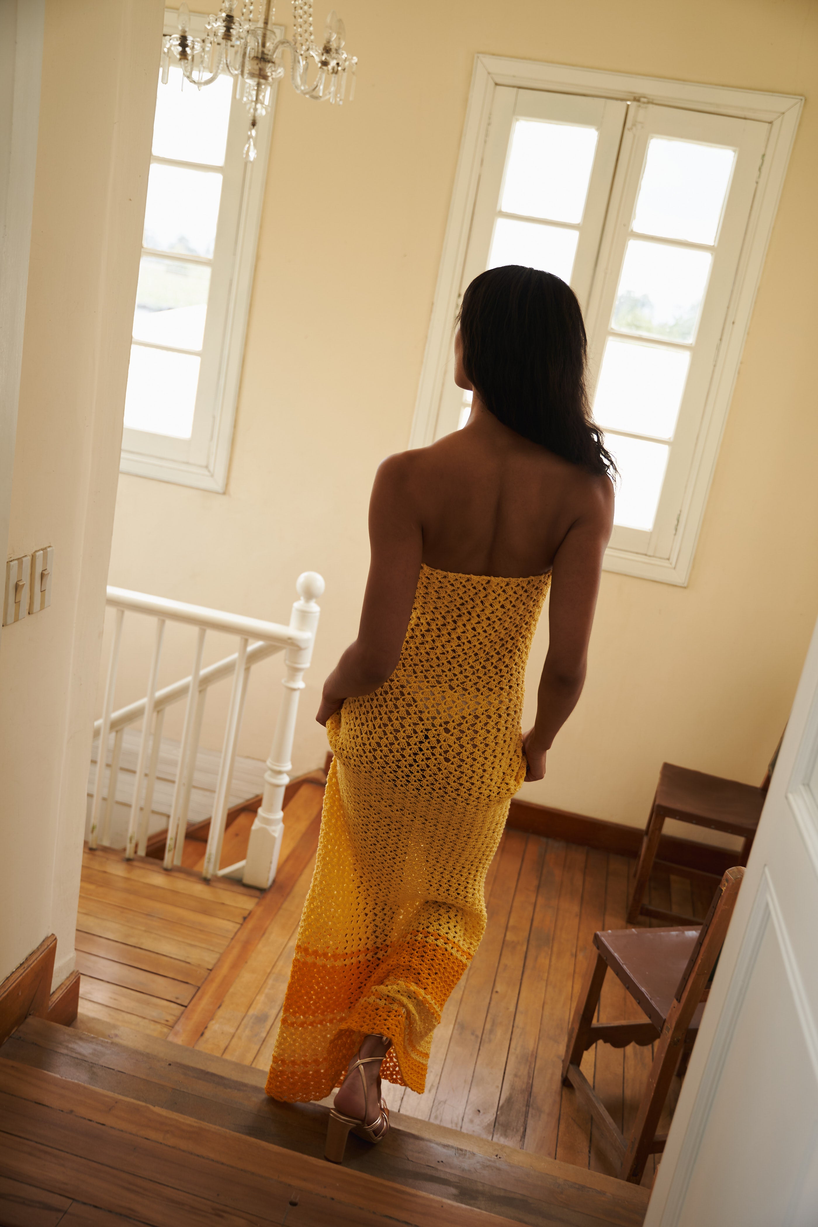 Yellow Sunset Dress